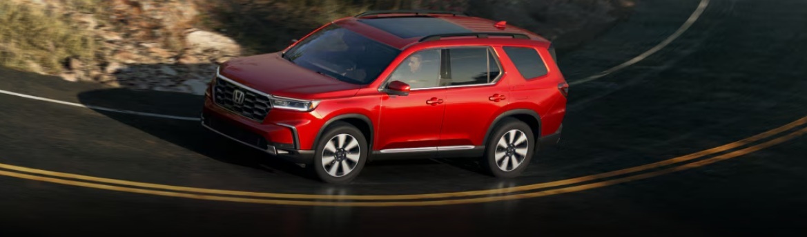 2025 Red Honda Pilot