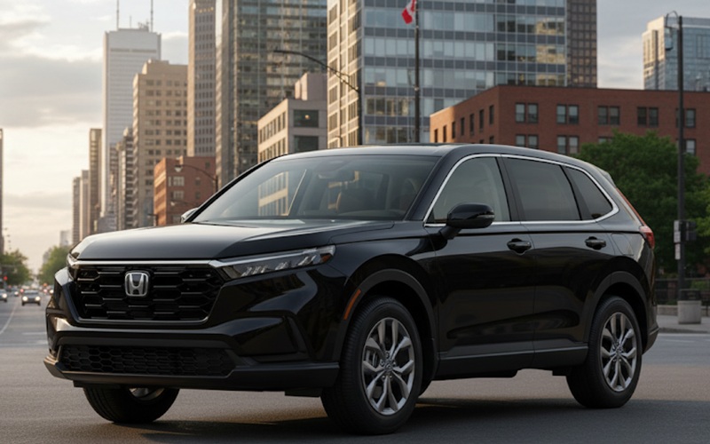 2025 Black Honda CR-V