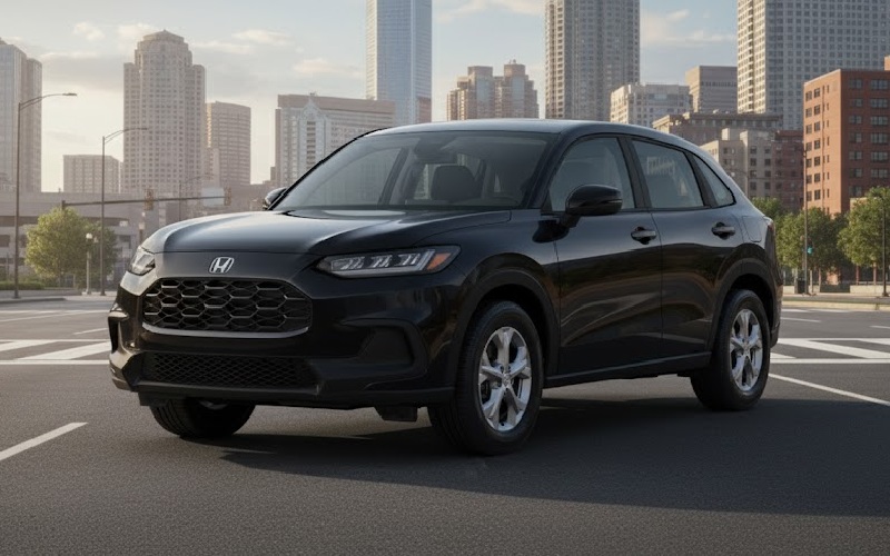 2025 Black Honda HR-V