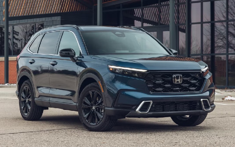 2025 Blue Honda CR-V